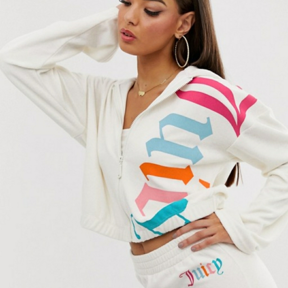 Juicy Couture Terry Tracksuit Sweatsuit Set